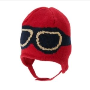 Gymboree Helicopter Goggles Knit Hat 3-6 Months